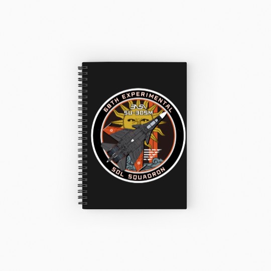 Ace Combat Sol Squadron Su 30SM Spiral Notebooks   Ruled Line