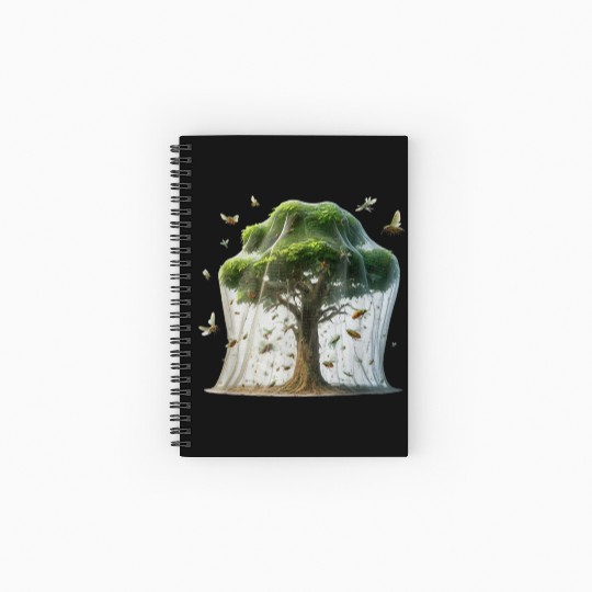 Cicada invasion Cicadas Comeback Tour Spiral Notebooks   Ruled Line