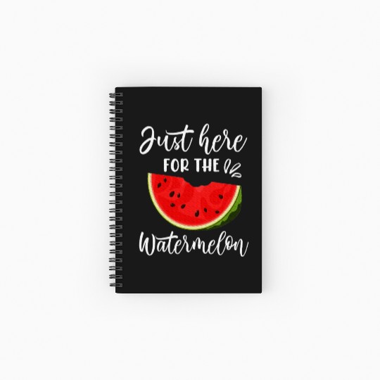 Watermelon Squad Fruit Lover Spiral Notebooks   Ruled Line