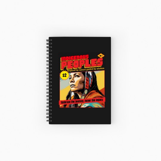 Indigenous Peoples Embrace The Journey Spiral Notebooks   Ruled Line