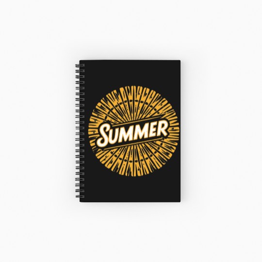 Beat the Heat: Trendy Summer Spiral Notebooks   Ruled Line Ideas