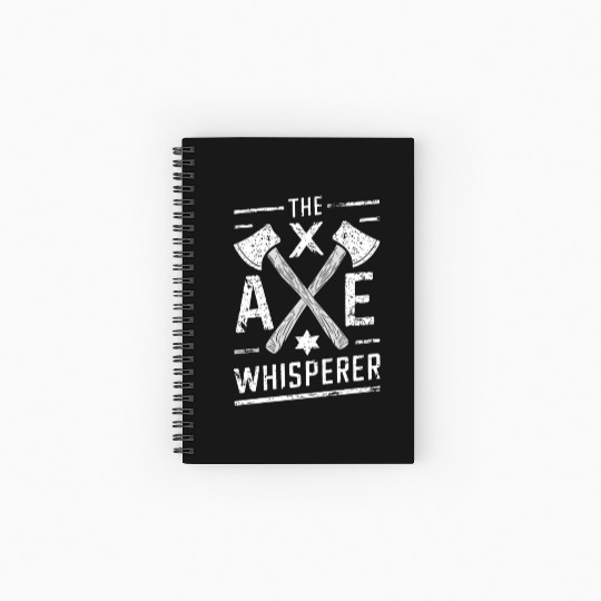 Axe Throwing Enthusiasts Championship Precision Spiral Notebooks   Ruled Line
