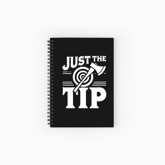 Axe Throwing Enthusiasts Championship Precision Spiral Notebooks   Ruled Line