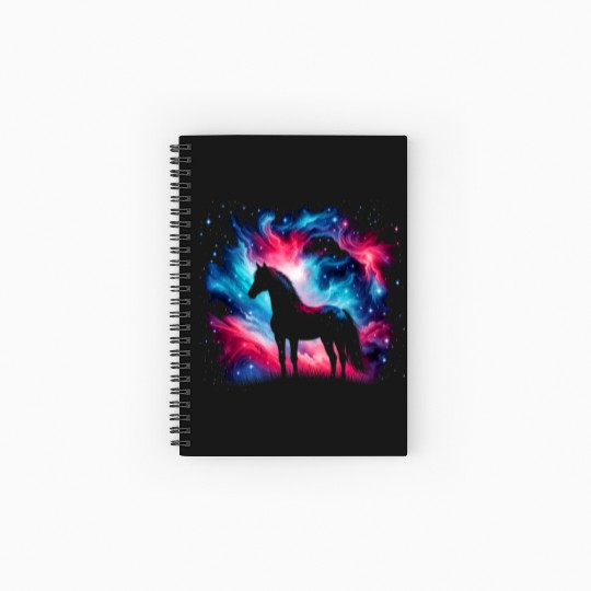 Cool Galaxy Graphic Space Art Spiral Notebooks   Ruled Line