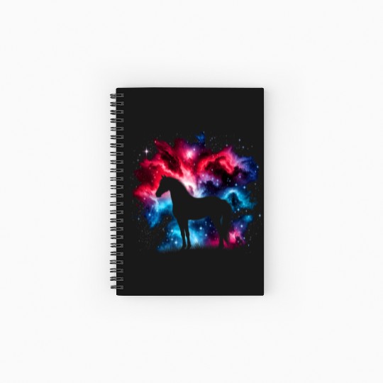 Cool Galaxy Graphic Space Art Spiral Notebooks   Ruled Line