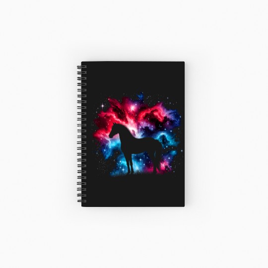 Cool Galaxy Graphic Space Art Spiral Notebooks   Ruled Line