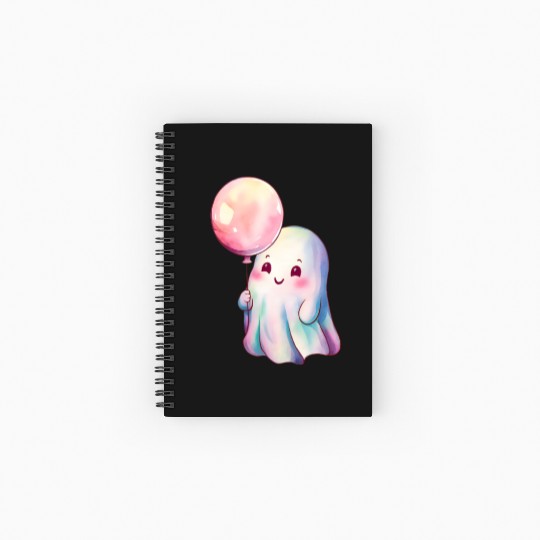 Balloon and Boo Spiral Notebooks   Ruled Line