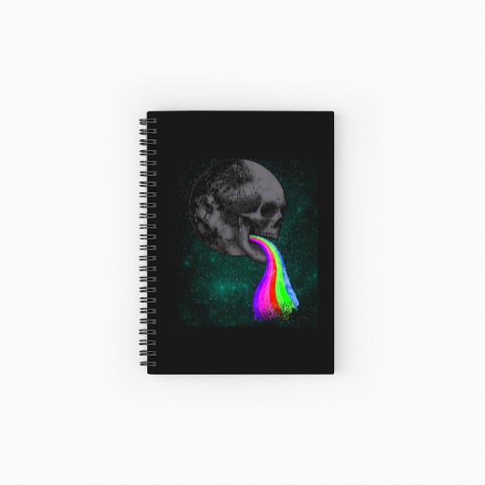 Live Love Lucifer Goth Festival Death Metal Spiral Notebooks   Ruled Line