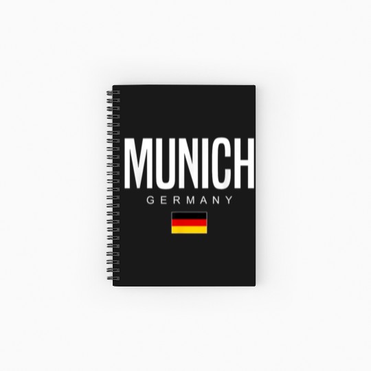 Cities of Germany Apparel more Spiral Notebooks   Ruled Line