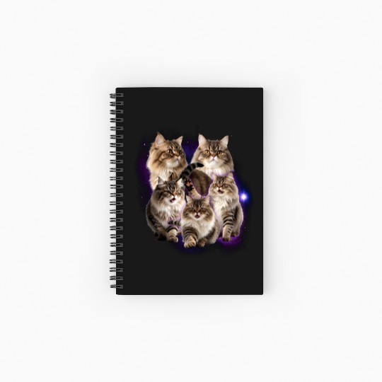Persian Cat Pet Animals Lover Design Spiral Notebooks   Ruled Line