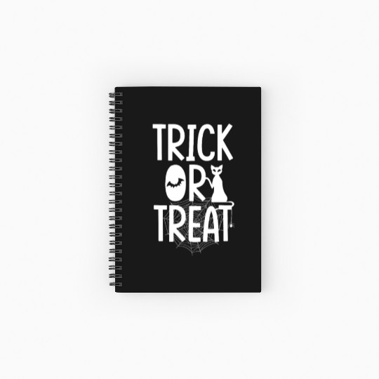 HALLOWEEN-TRICK OR TREAT Spiral Notebooks   Ruled Line