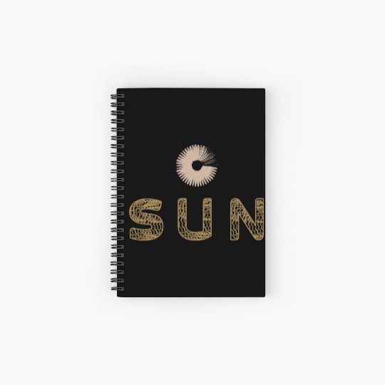 sun Spiral Notebooks   Ruled Line, Sun Spiral Notebooks   Ruled Line, Spiral Notebooks   Ruled Line, Celestial, Vintage