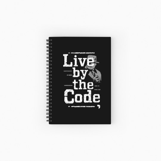 Mobster Gangster Mafia Organized Crime Boss Spiral Notebooks   Ruled Line