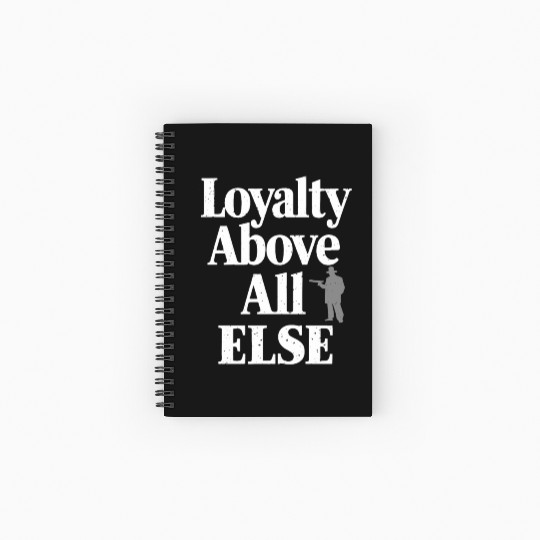 Mobster Gangster Mafia Organized Crime Boss Spiral Notebooks   Ruled Line