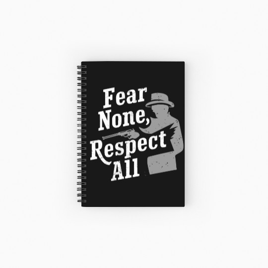 Mobster Gangster Mafia Organized Crime Boss Spiral Notebooks   Ruled Line