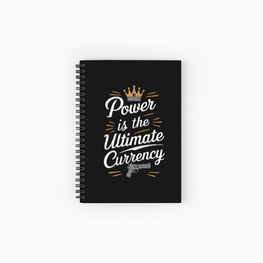 Mobster Gangster Mafia Organized Crime Boss Spiral Notebooks   Ruled Line