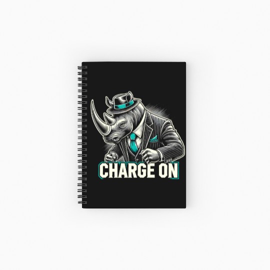 Mobster Gangster Mafia Organized Crime Boss Spiral Notebooks   Ruled Line