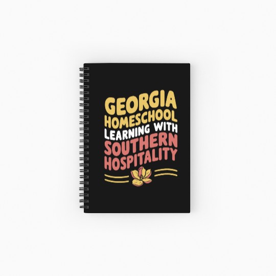 Georgia Homeschool Adventures Georgia Spiral Notebooks   Ruled Line