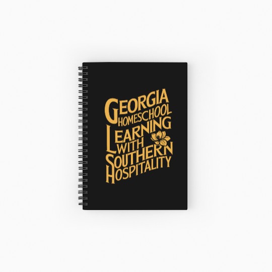 Georgia Homeschool Adventures Georgia Spiral Notebooks   Ruled Line
