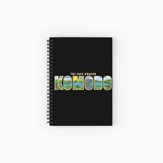 The Last Dragon Komodo Spiral Notebooks   Ruled Line