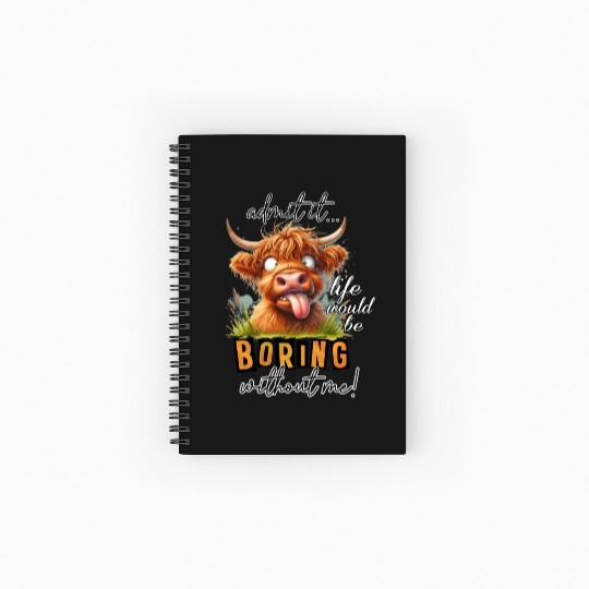 Admit It Spiral Notebooks   Ruled Line