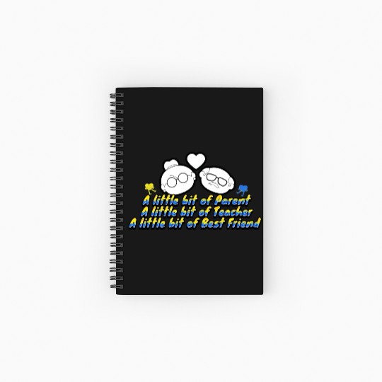 Grandparents Day Love Happy Grandparents Day Spiral Notebooks   Ruled Line