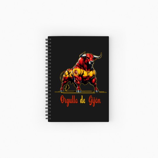 The Pride Gijón flag design Spiral Notebooks   Ruled Line
