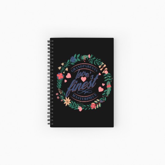 Happy Grandparents day Spiral Notebooks   Ruled Line