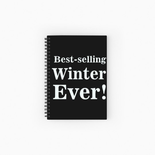 Best selling winter ever Spiral Notebooks   Ruled Line