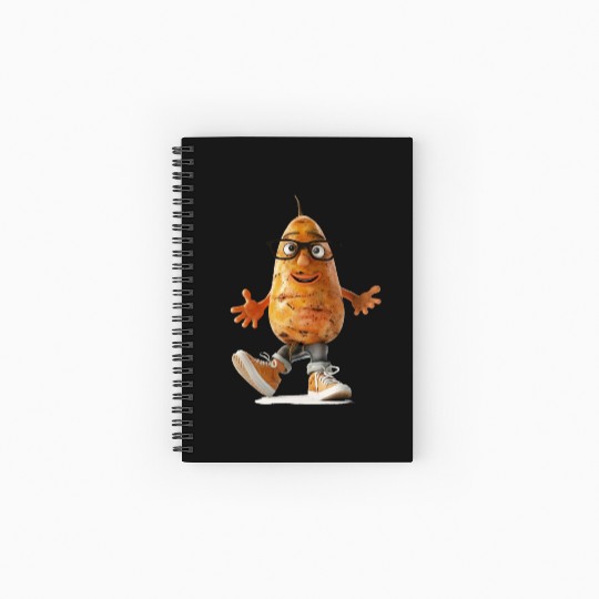 Sweet Potato Spiral Notebooks   Ruled Line