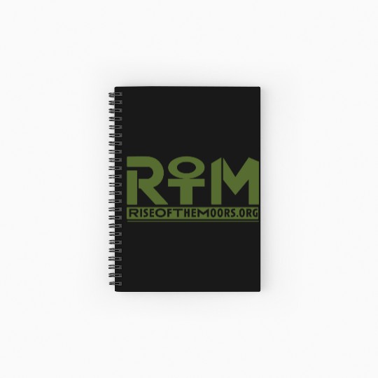 Rise of the Moors Spiral Notebooks   Ruled Line