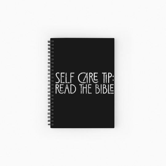 Self Care Tip Read The Bible 3 Spiral Notebooks   Ruled Line