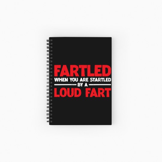 Fartled Definition Description 7 Spiral Notebooks   Ruled Line