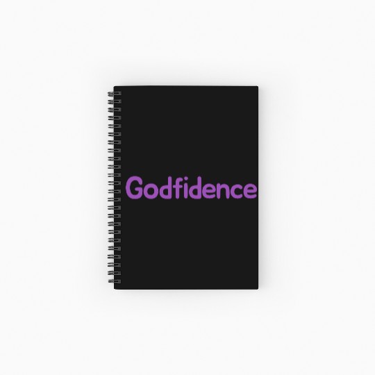 Godfidence Spiral Notebooks   Ruled Line