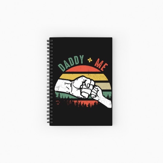 Love Daddy and Me Spiral Notebooks   Ruled Line