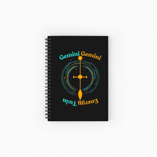 Gemini Twin Energy Spiral Notebooks   Ruled Line