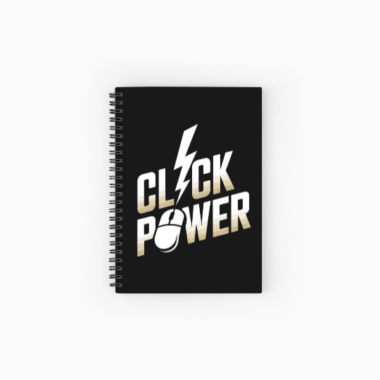 Click Power Cyber Monday Shopping Force Spiral Notebooks   Ruled Line