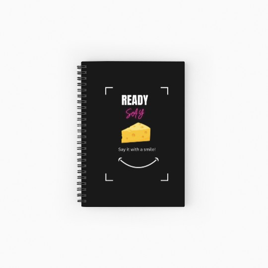 SAY CHEESE Spiral Notebooks   Ruled Line