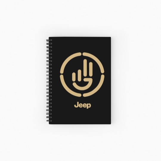 Jeep Wave Spiral Notebooks   Ruled Line