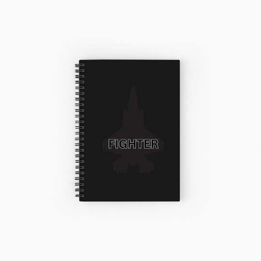 USAF F-35 Lightning II Art Spiral Notebooks   Ruled Line