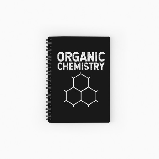 Science Chemistry Teacher Organic Chemistry Spiral Notebooks   Ruled Line