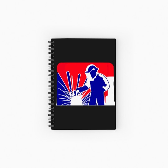 Major League Welder Sticker – Perfect for Proud We Spiral Notebooks   Ruled Line