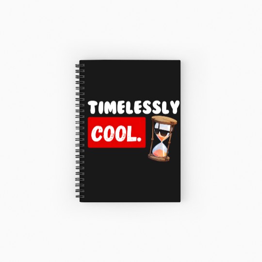 Timelessly Cool Birthday Spiral Notebooks   Ruled Line