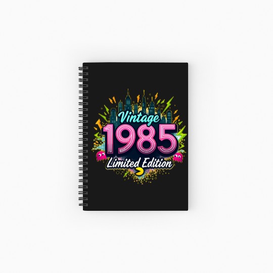vintage 1985 limited edition Spiral Notebooks   Ruled Line