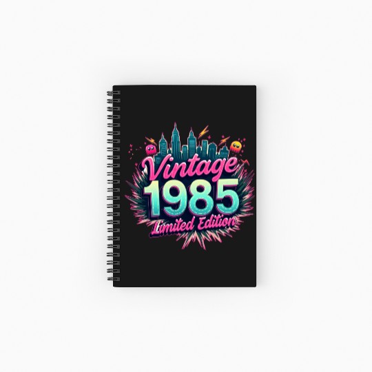 vintage 1985 limited edition Spiral Notebooks   Ruled Line