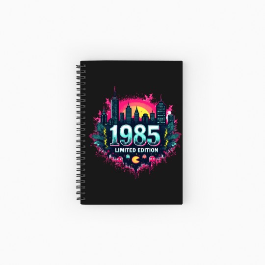 vintage 1985 limited edition Spiral Notebooks   Ruled Line