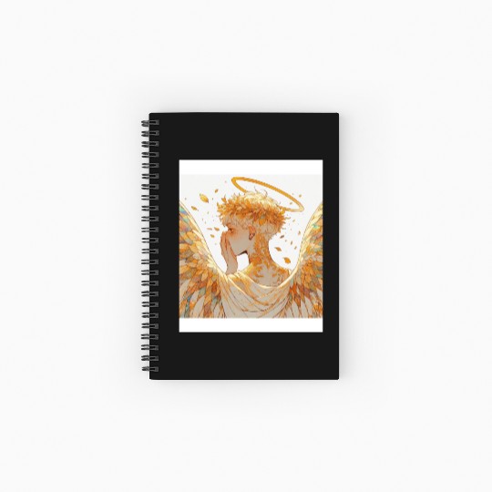Celestial Embrace Spiral Notebooks   Ruled Line