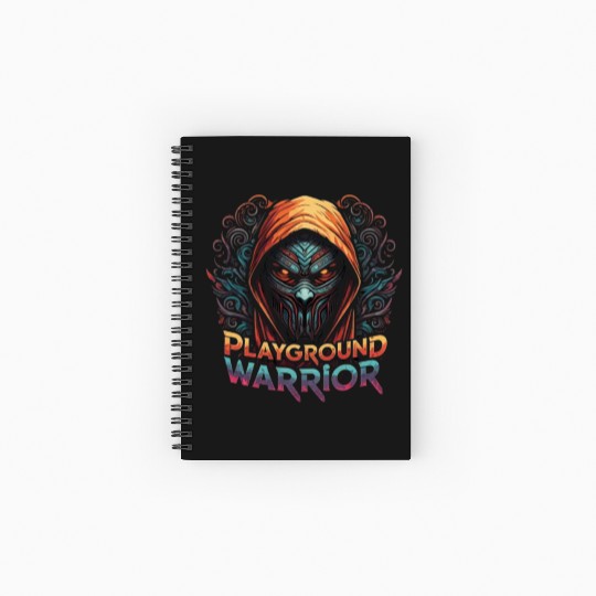 Playground Warrior Spiral Notebooks   Ruled Line