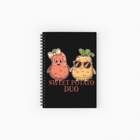 Sweet Potato Duo Spiral Notebooks   Ruled Line