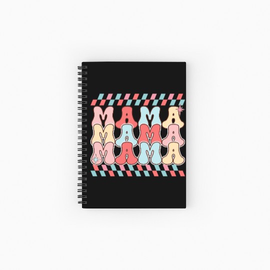 Happy Easter Bunny, Easter Day, Mama Easter Spiral Notebooks   Ruled Line
